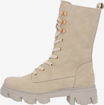 Palado Lace-Up Boots 'Gavdos' in Beige