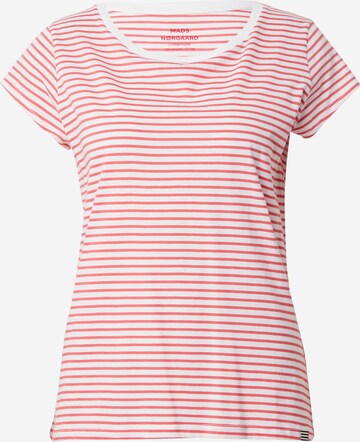 MADS NORGAARD COPENHAGEN Shirt 'Teasy' in Roze: voorkant
