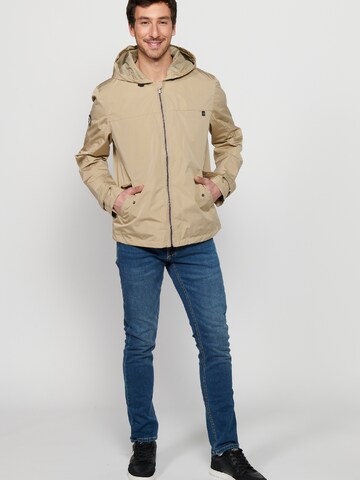 KOROSHI Between-Season Jacket in Beige