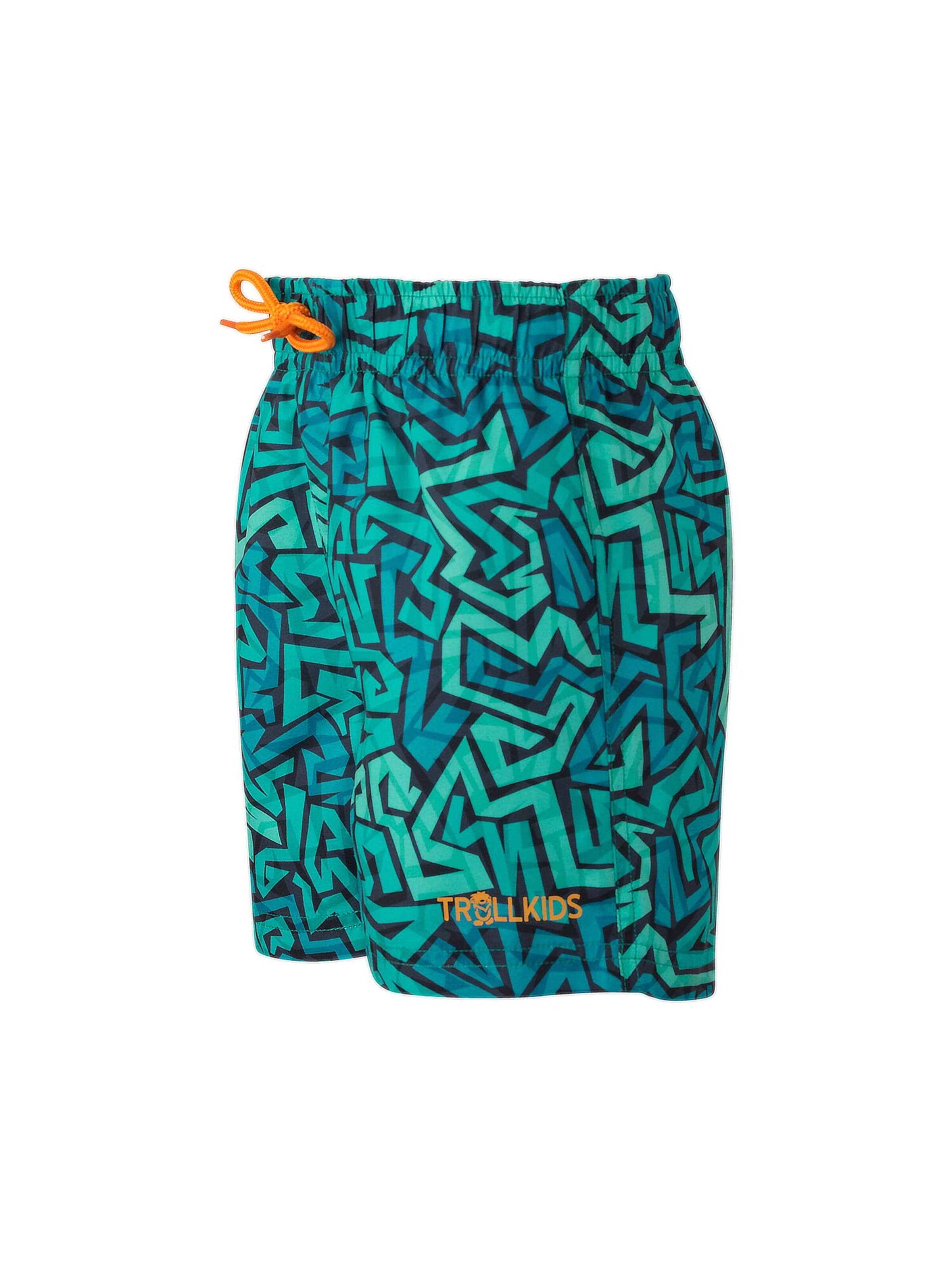 TROLLKIDS Regular Sporthose in Grün