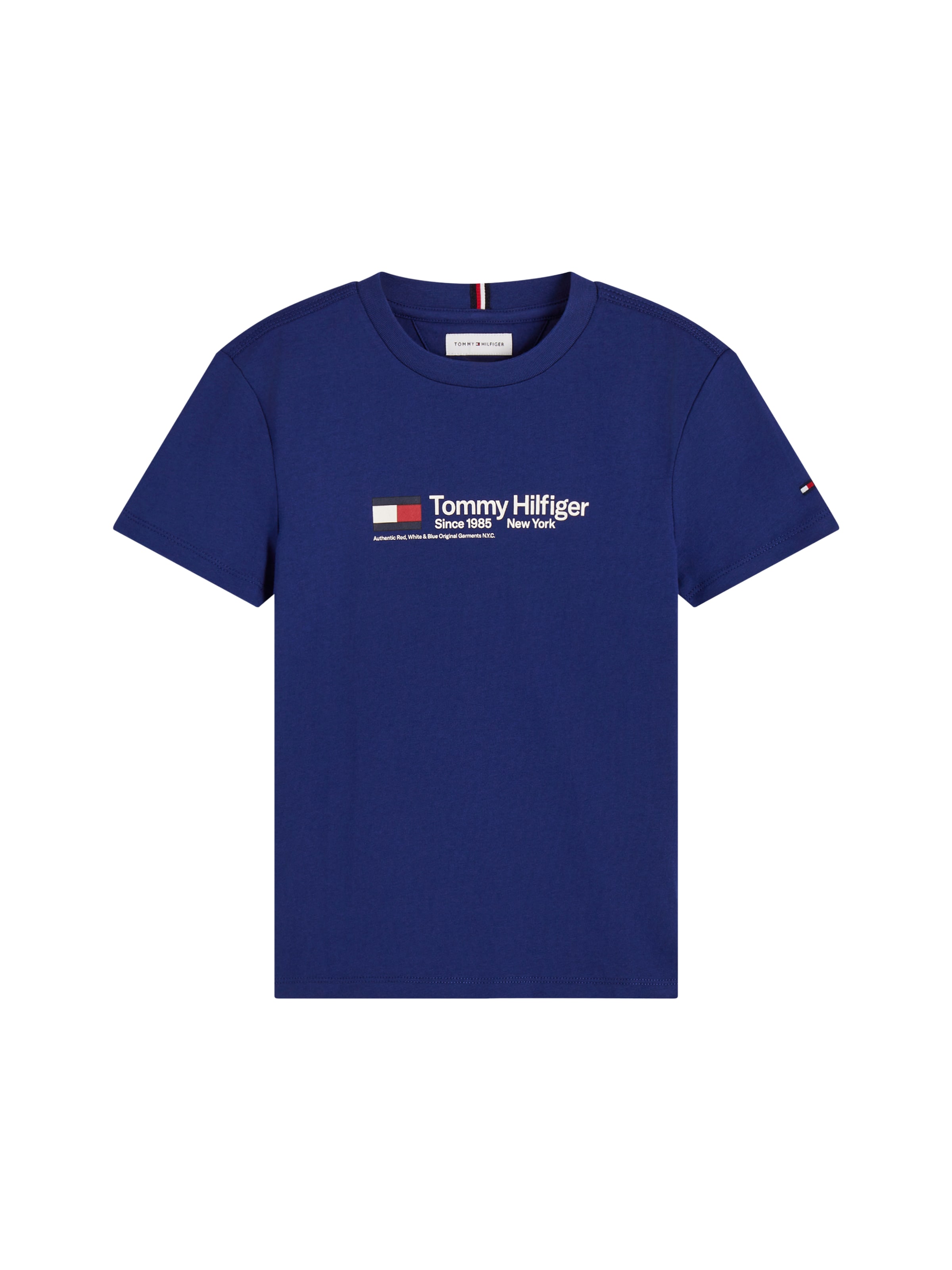 TOMMY HILFIGER Футболка 'BRAND LOVE' в Синий: спереди