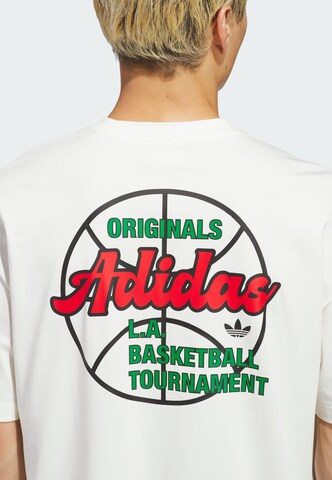 Maglietta 'Basketball Tournament' di ADIDAS ORIGINALS in bianco