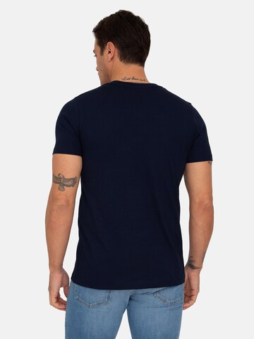 T-Shirt RAME en bleu