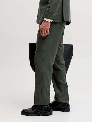 JACK & JONES Slimfit Παντελόνι με τσάκιση 'JPRSolaris' σε πράσινο