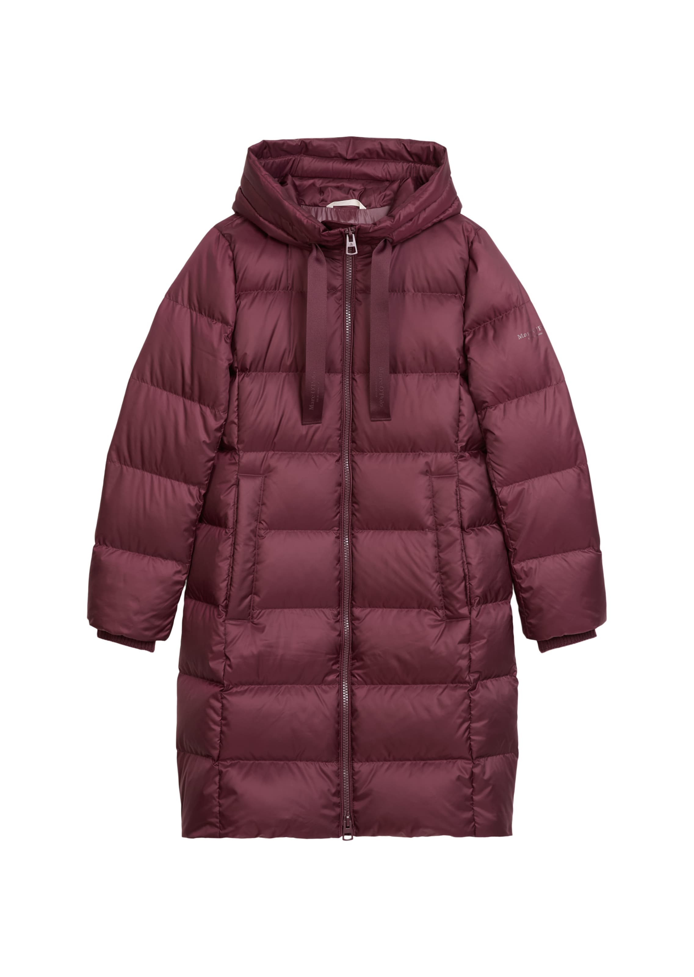 Marc O'Polo Wintermantel in Rood: voorkant