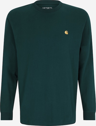 Marškinėliai 'Chase' iš Carhartt WIP, spalva – Auksas / tamsiai žalia, Prekių apžvalga