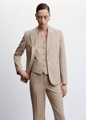 Blazer 'Cristina' MANGO en beige : devant