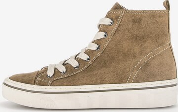 GABOR High-Top Sneakers in Brown