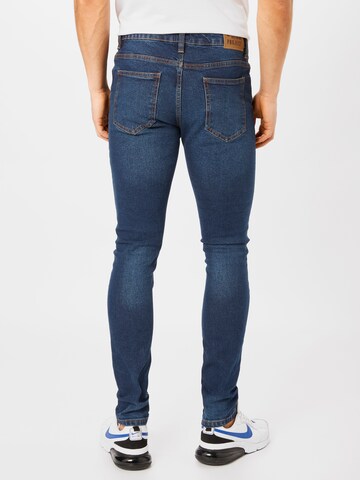 Skinny Jeans 'Mr. Red' di Denim Project in blu