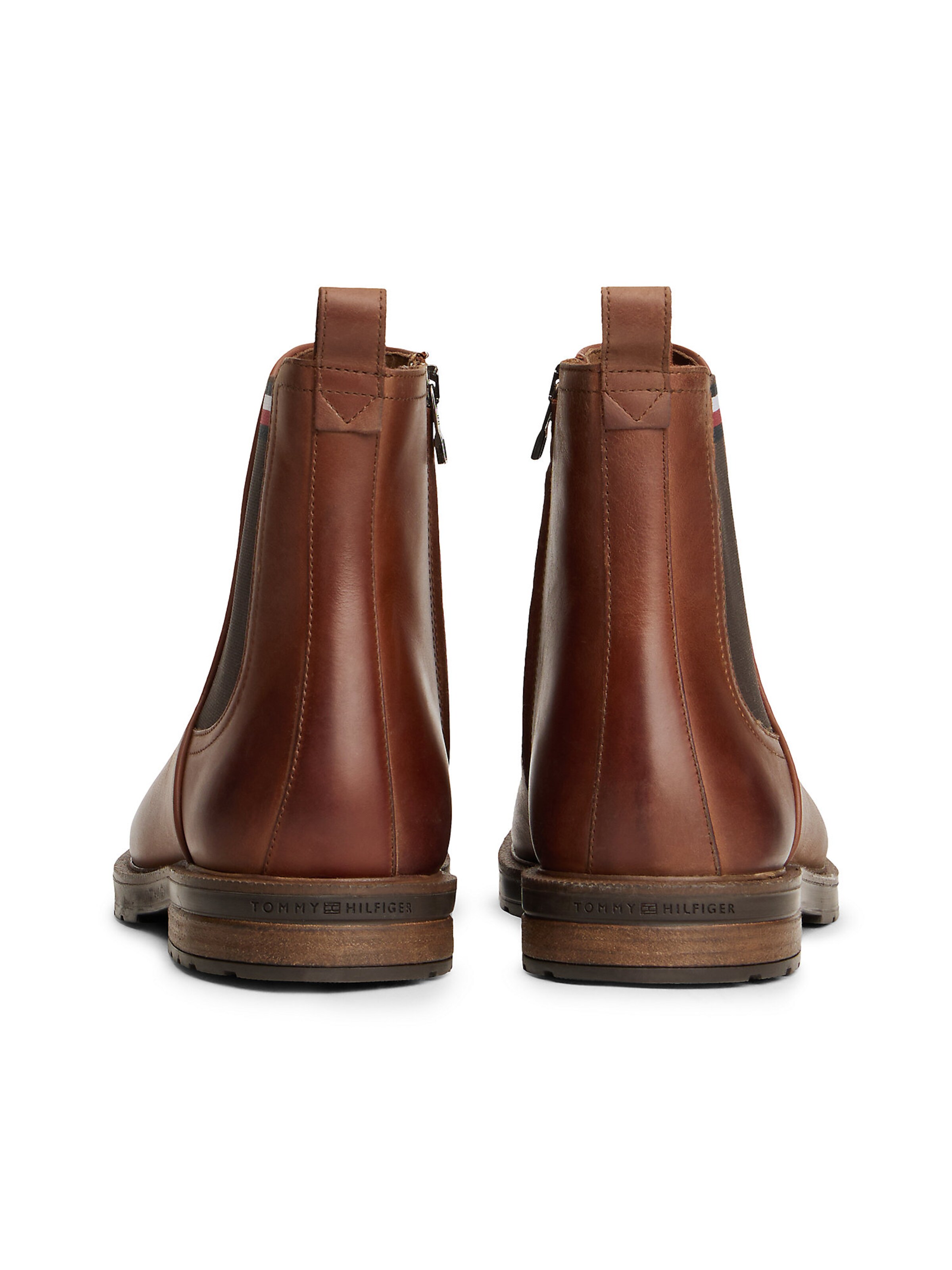 TOMMY HILFIGER Chelsea boots in Brown