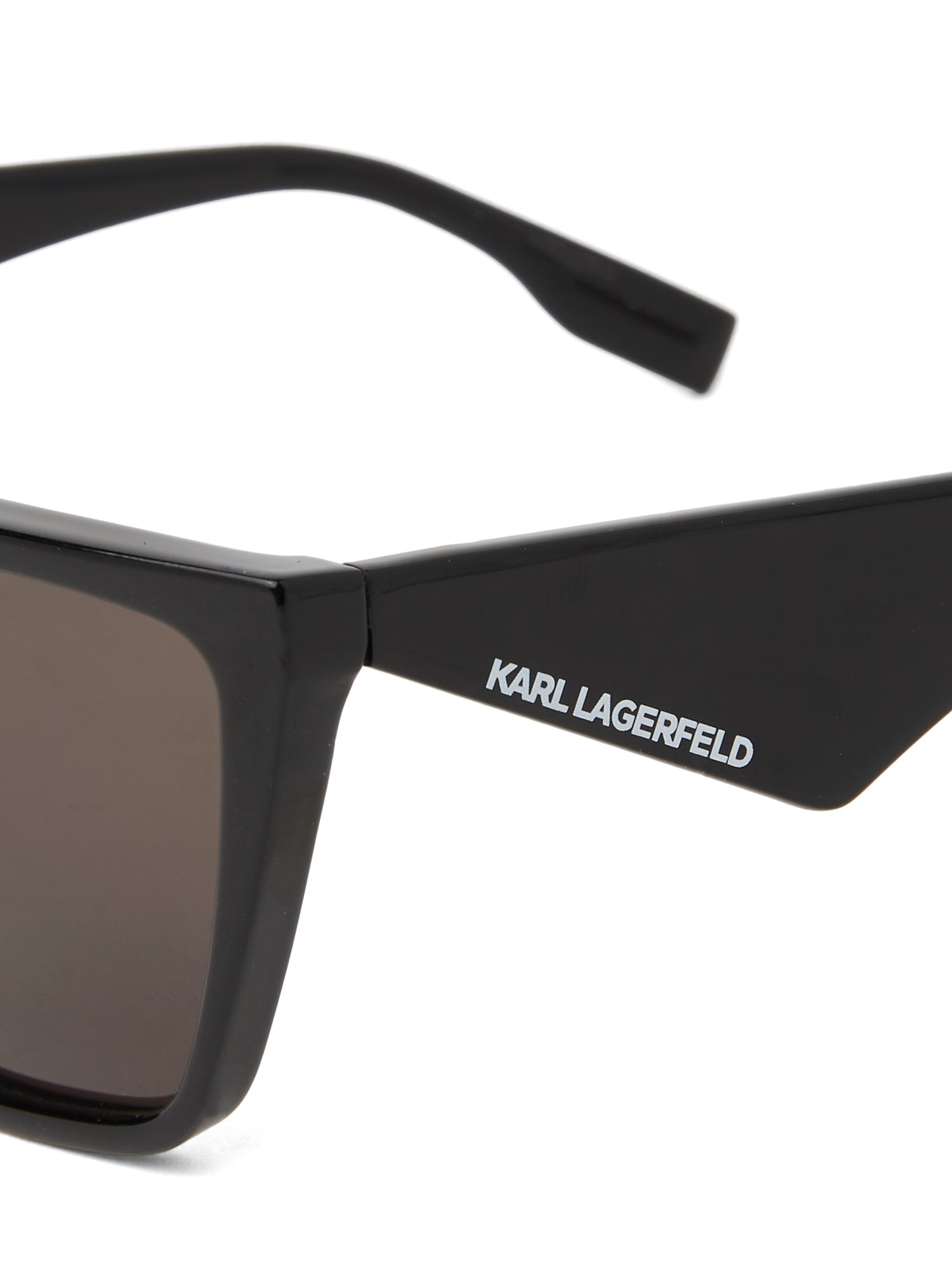 Karl Lagerfeld Aurinkolasit ' SONNENBRILLE MIT KARL-AUTOGRAMM ' värissä ruskea