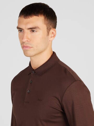 BOSS Shirt 'Pado 30' in Braun