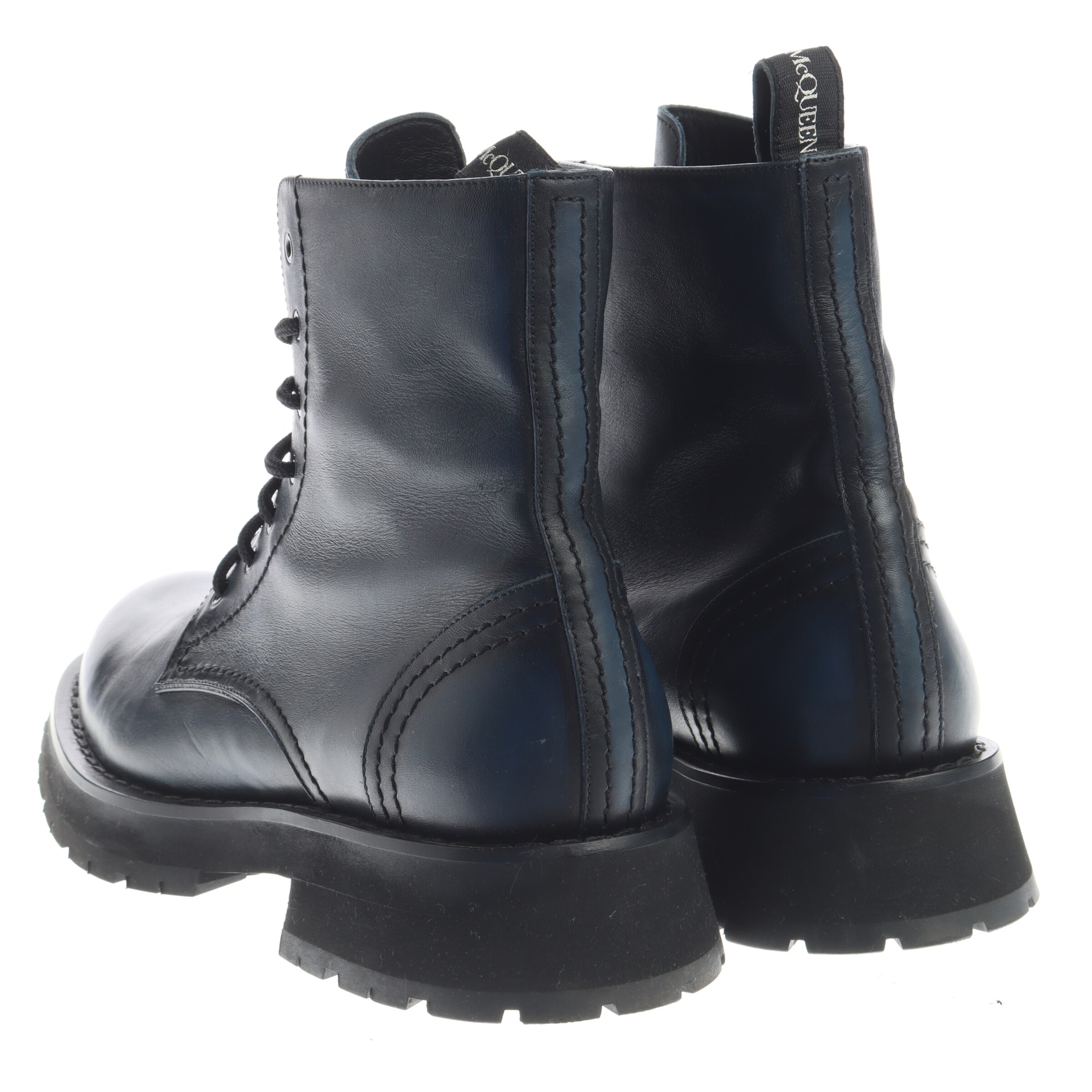 Alexander McQueen Stiefeletten 43 in Blau