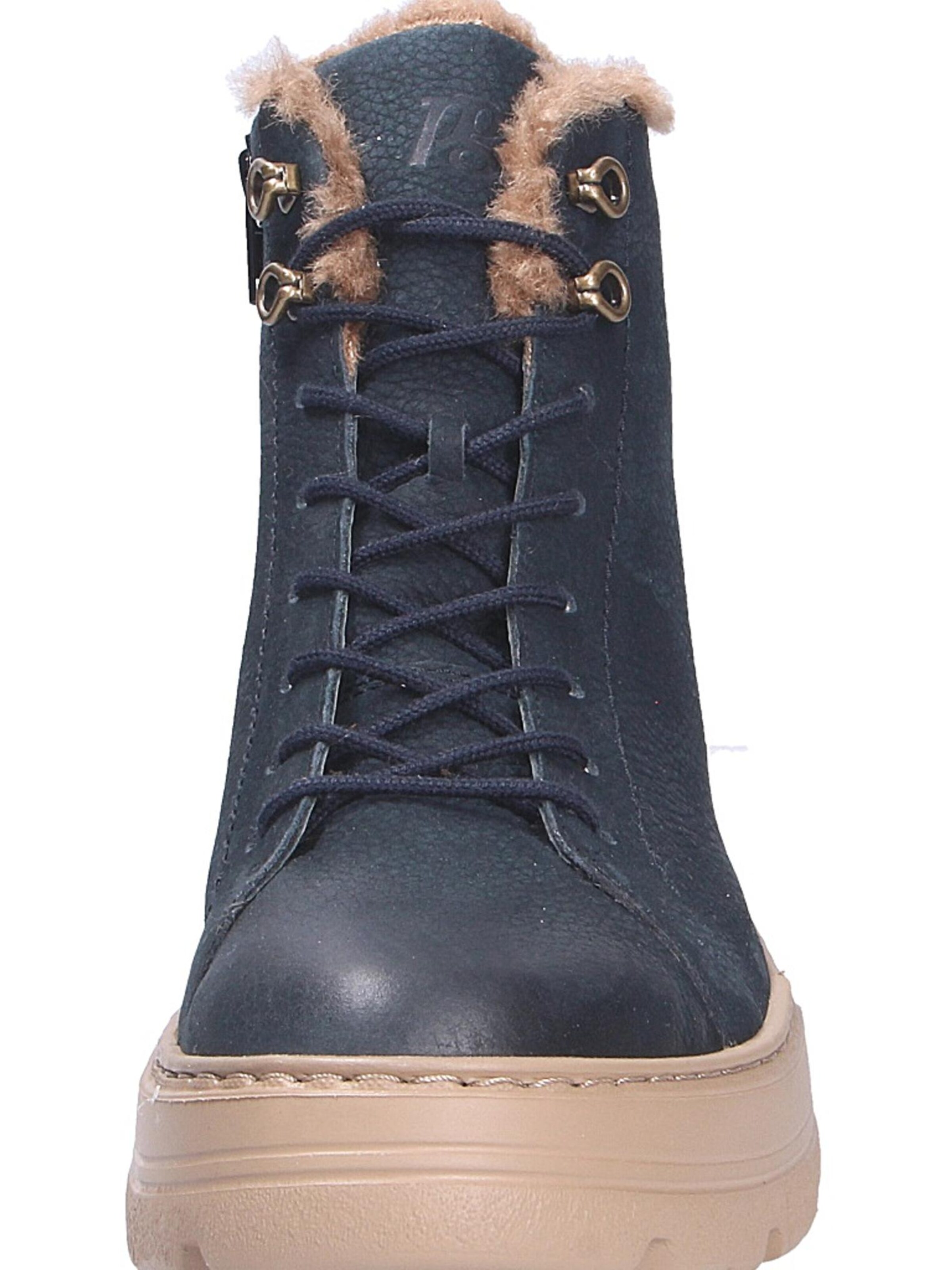 Paul Green Schnürstiefelette in Blau