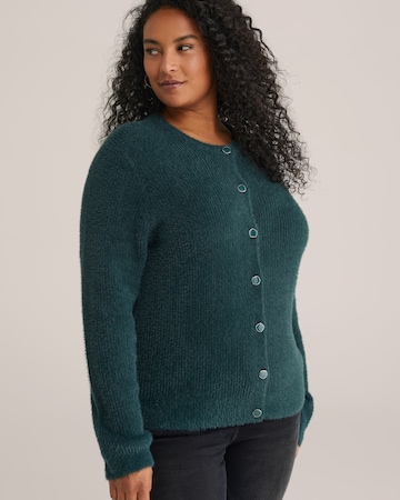 WE Fashion Kofta i grön: framsida