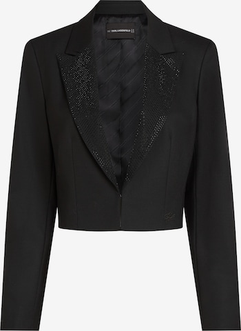 Sacou de la Karl Lagerfeld pe negru: față