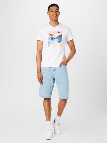 WESTMARK LONDON T-Shirt 'View Palm' in Weiß