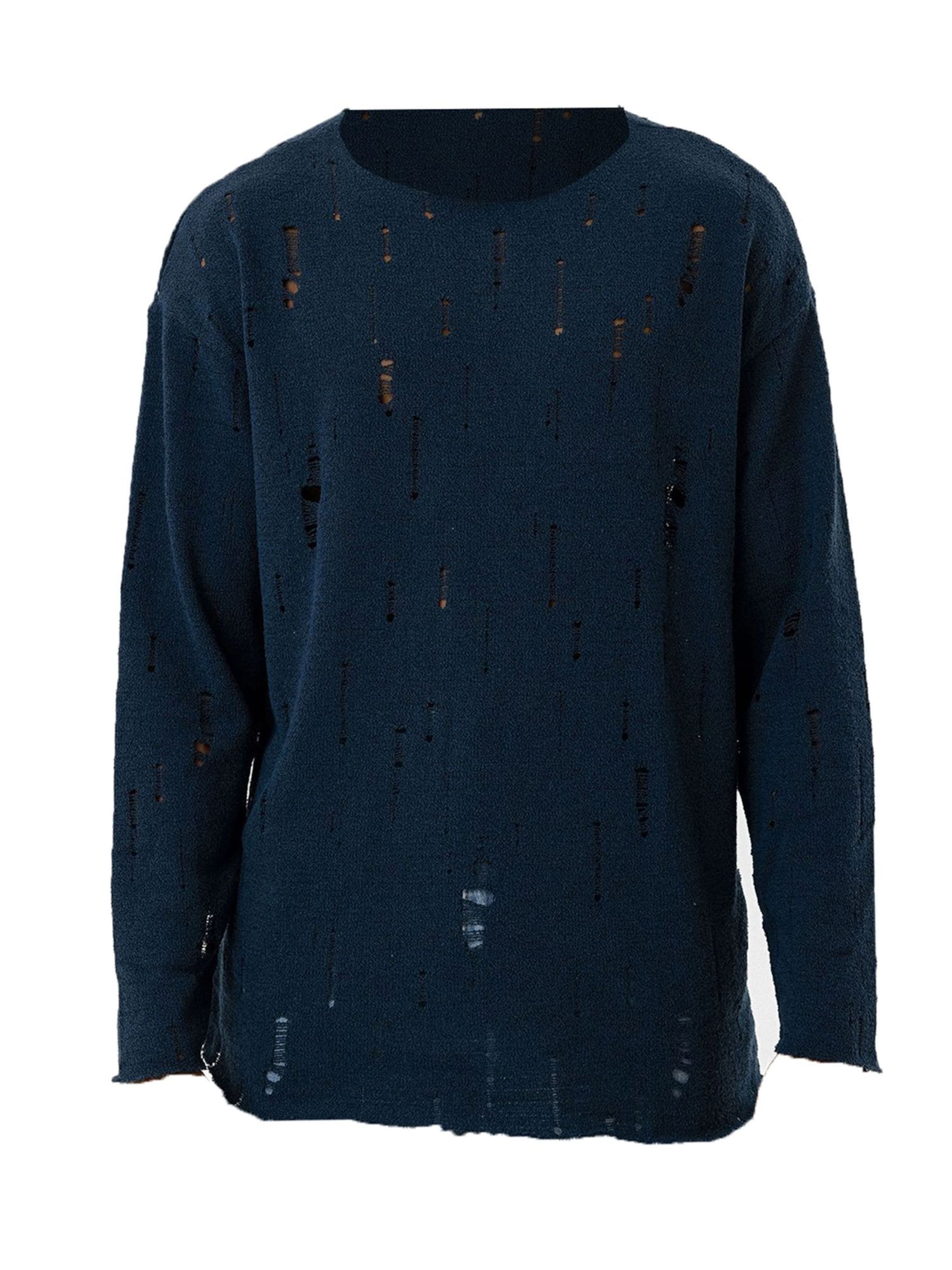 Pullover di Dandalo in blu: frontale
