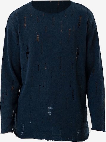 Pullover di Dandalo in blu: frontale