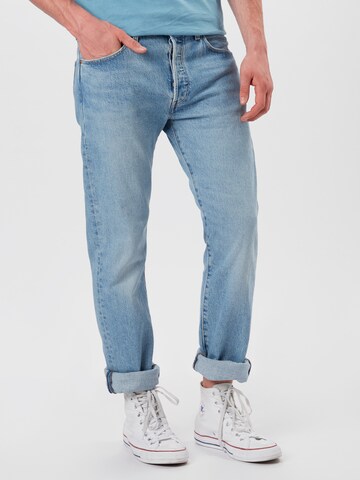 Regular Jeans '501' de la LEVI'S ® pe albastru: față