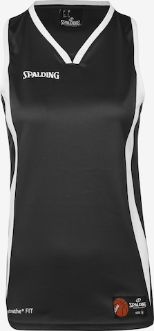 Sport top 'Jam' de la SPALDING pe negru: față