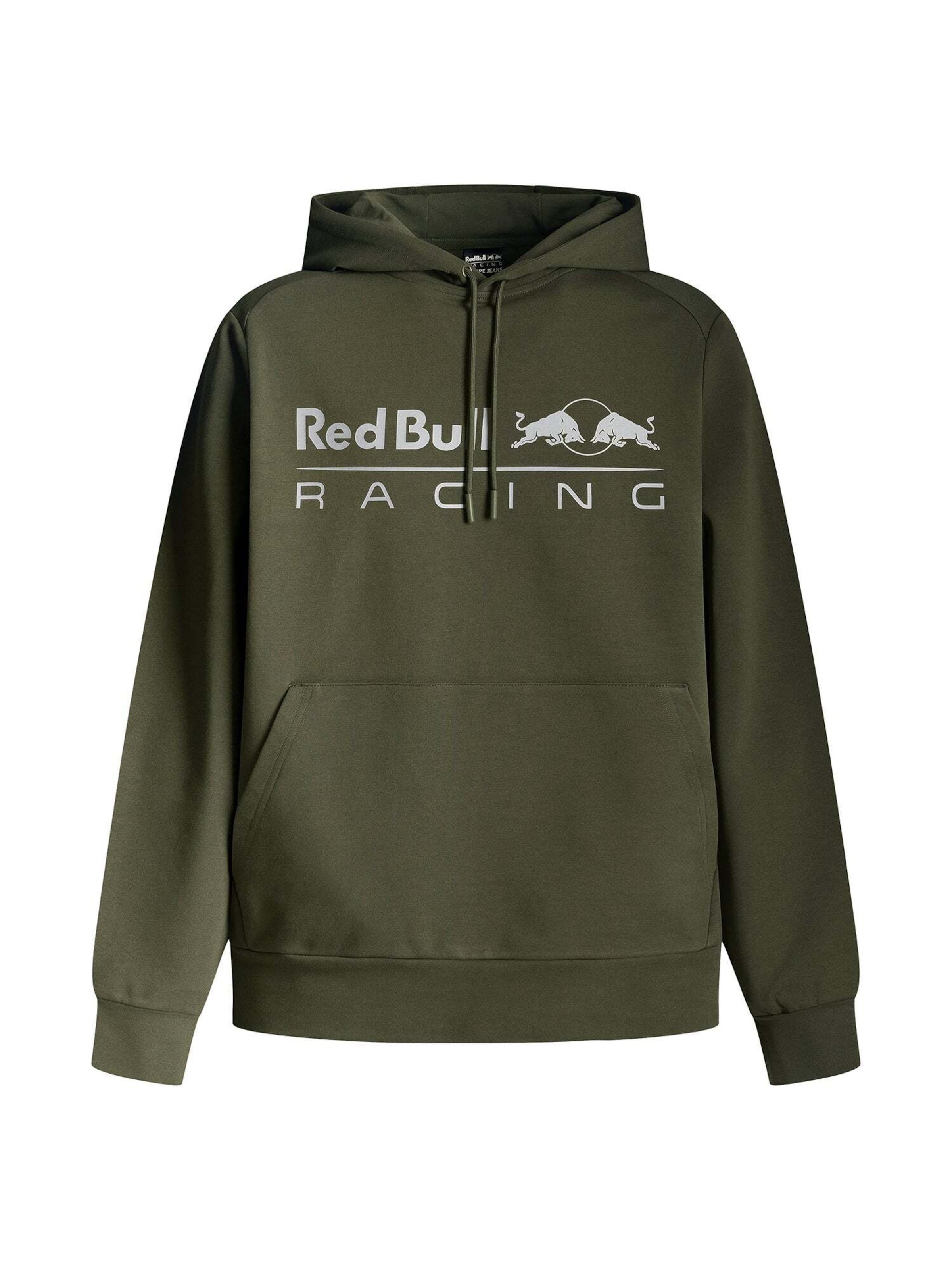 Felpa 'Team' di Red Bull Racing x Pepe Jeans in verde: frontale