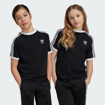 ADIDAS ORIGINALS Футболка 'Adicolor' в Черный: спереди