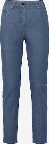 Goldner Slimfit Jeans in Blauw: voorkant