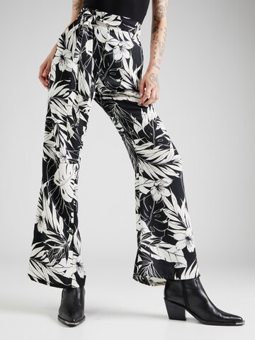 Tally Weijl Boot cut Pants in Black: front