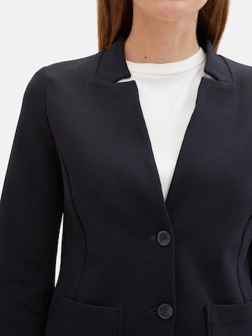 TOM TAILOR Blazer in Blau