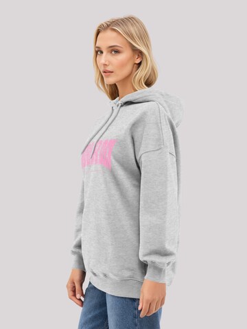 F4NT4STIC Sweatshirt 'Knut & Jan Hamburg Noorden Collegiate Pink' in Grau