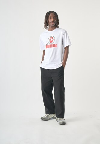 Cleptomanicx Shirt 'Hamburgo' in Wit