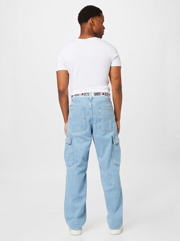 Tommy Jeans - Loosefit Calças de ganga cargo 'AIDEN' em azul