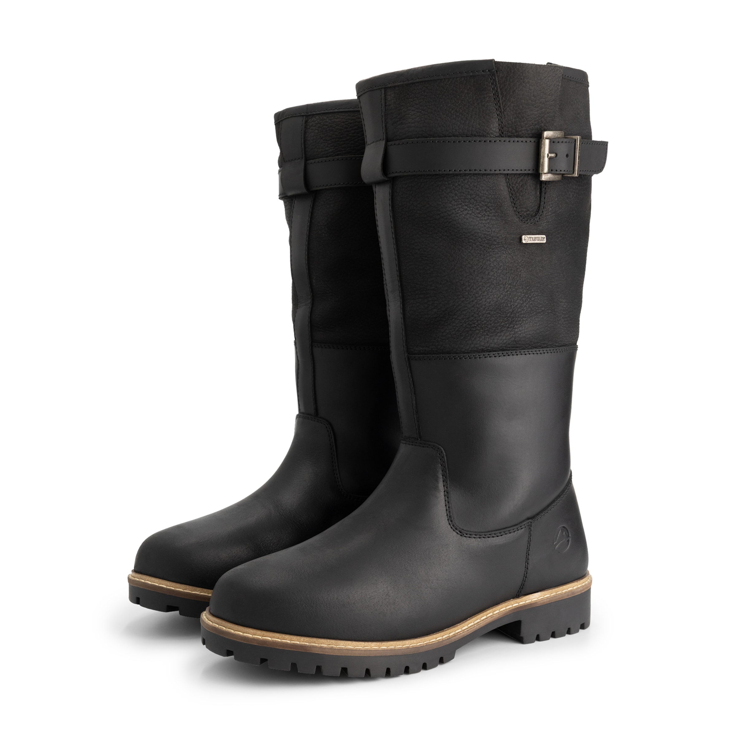 Travelin Boots 'Hyllestad' in Zwart