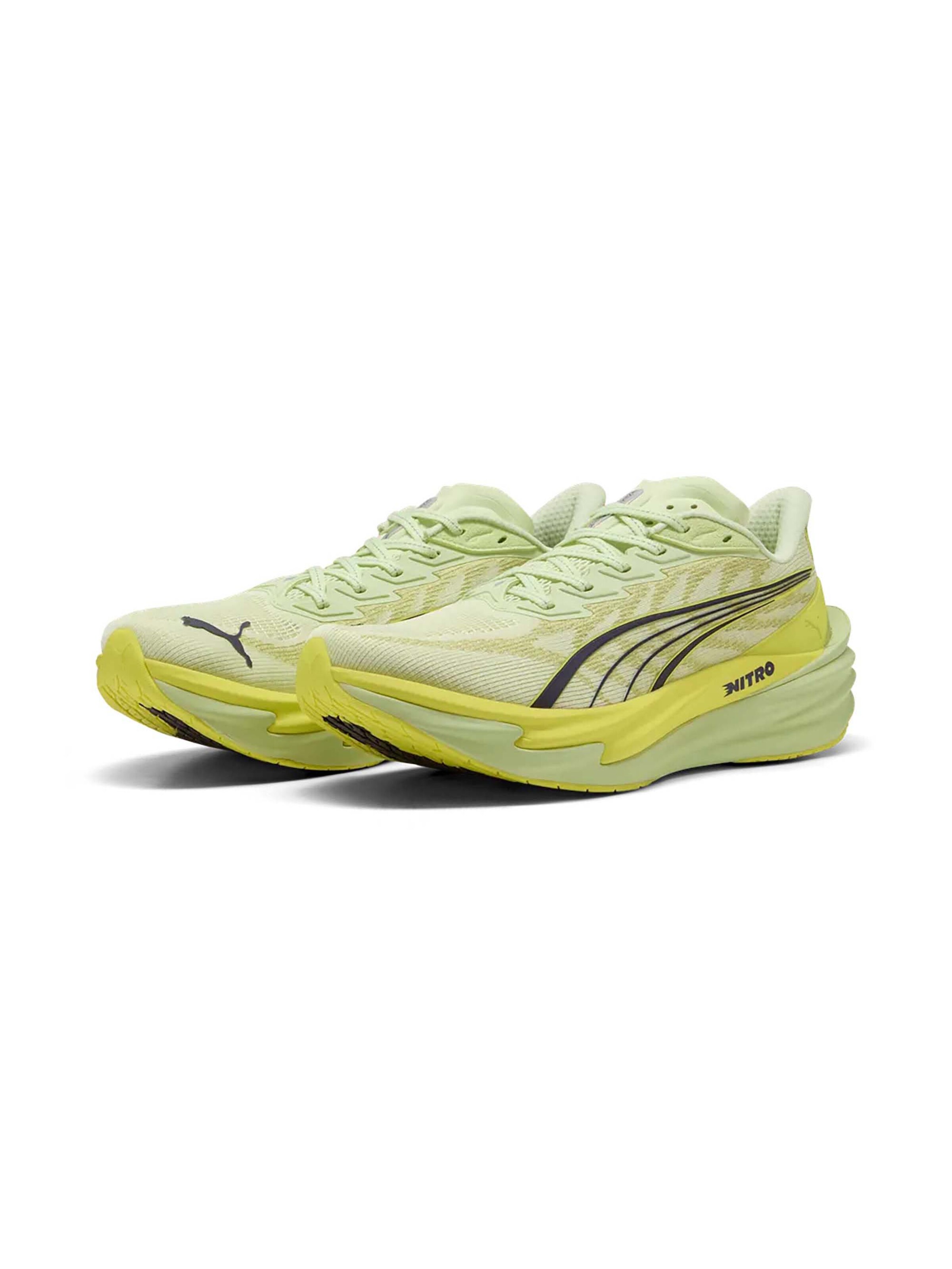 PUMA Laufschuh DEVIATE NITRO 4' in Grün