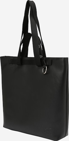 Calvin Klein Jeans Nakupovalna torba | črna barva: sprednja stran