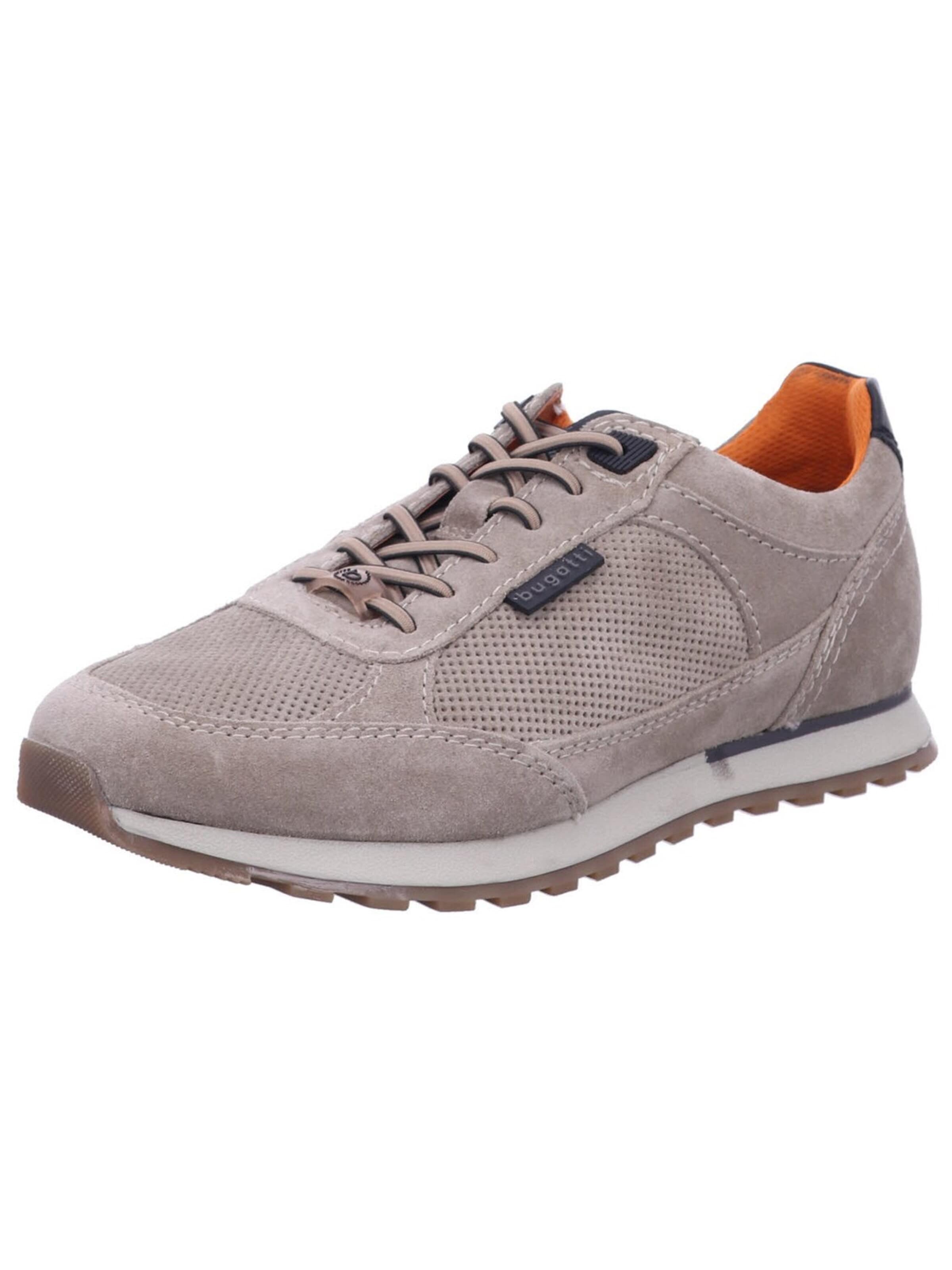bugatti - Zapatos con cordón 'Sneaker Low Herren 331 ARX031400 5200 Echtleder in beige' en beige: frente