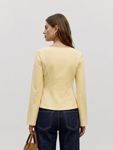 VERO MODA Shirt 'SMILLA ' in Geel