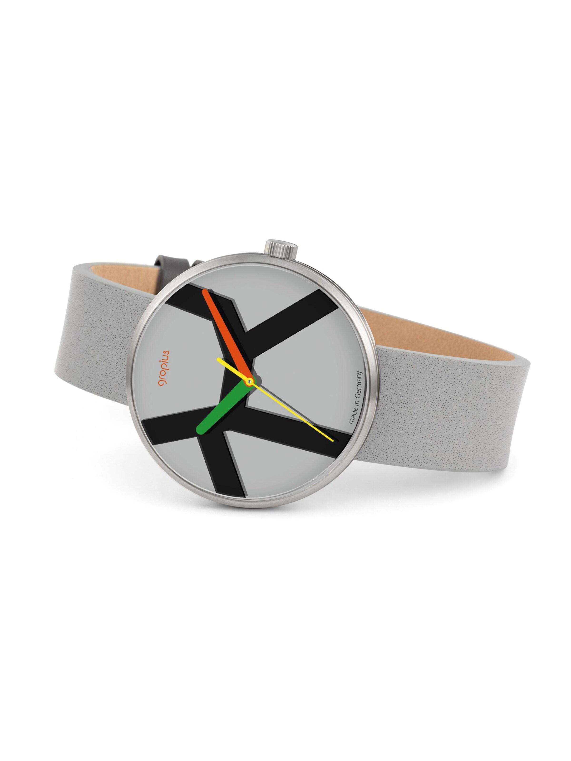 WALTER GROPIUS Analog Watch 'MOVE' in Grey