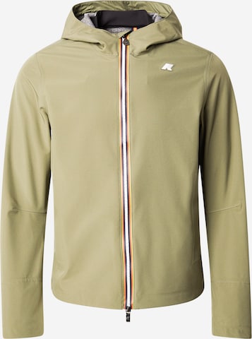 K-Way Přechodná bunda 'Jacko Bonded' – zelená: přední strana