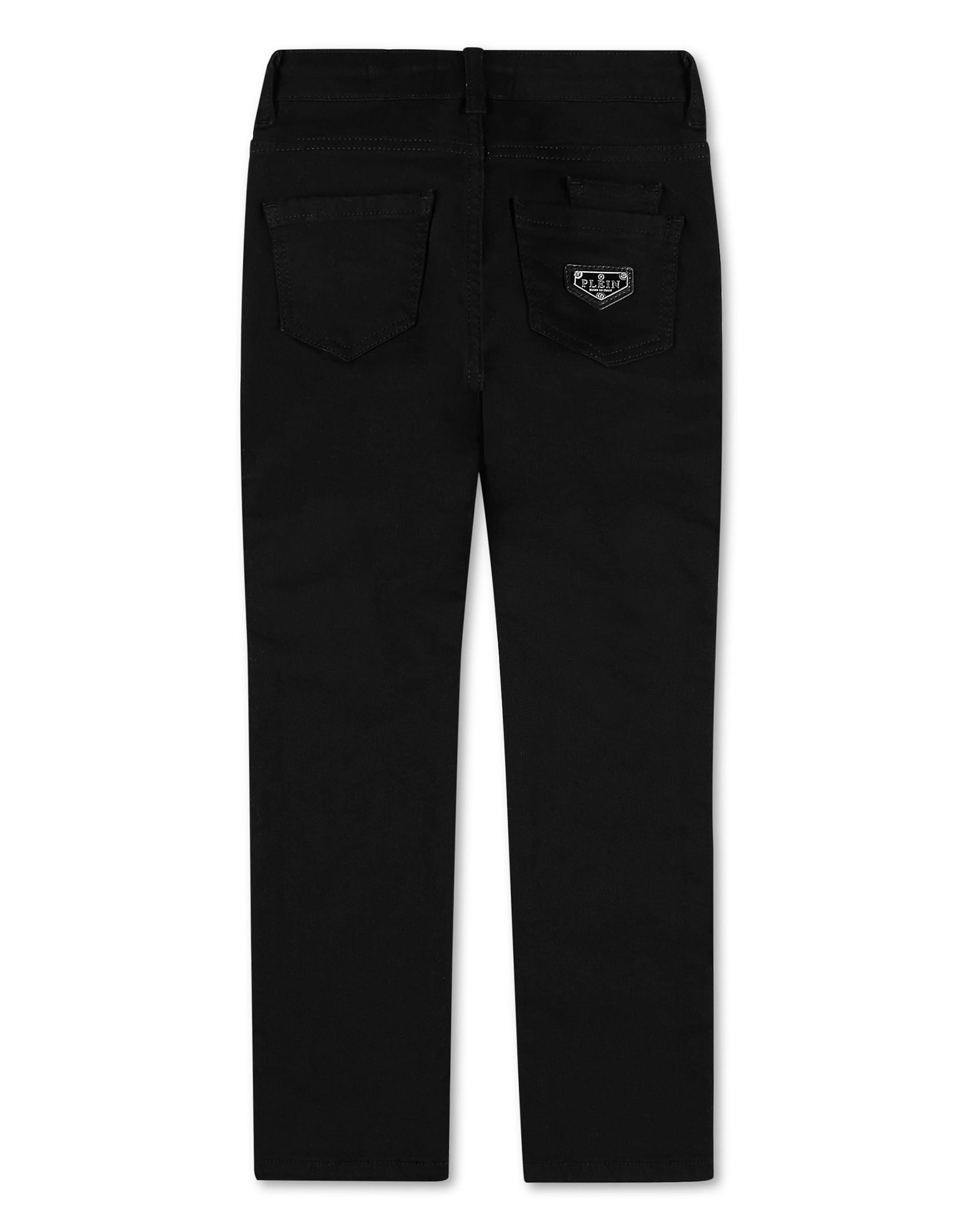 Philipp Plein - Regular Calças de ganga 'Iconic' em preto