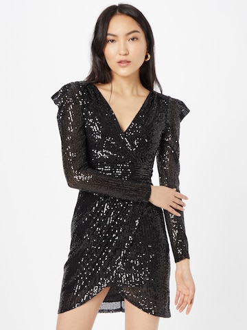 WAL G. Cocktail Dress 'CHRISSY' in Black: front