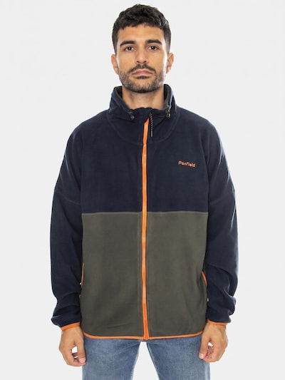 PENFIELD Zip-Up Hoodie 'Forest Night' in S in Mixed colors, Item view