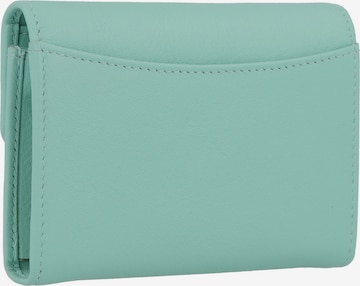 Braun Büffel Wallet 'Joy' in Green