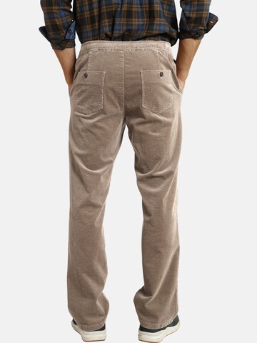 Loosefit Pantalon 'Sisko' Jan Vanderstorm en beige