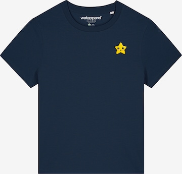 Watapparel T-Shirt in Blau: Vorderseite