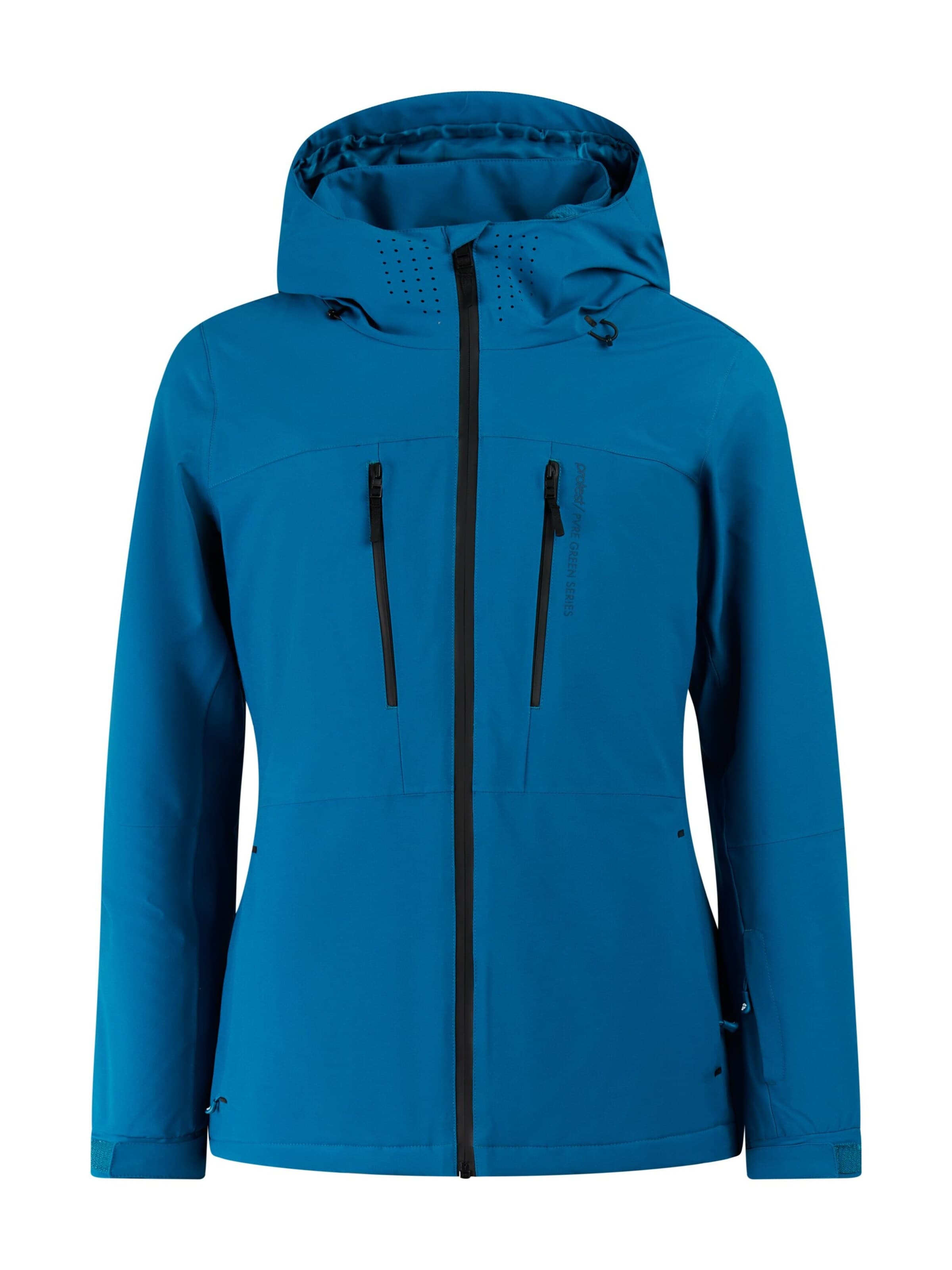 PROTEST Sportjacke 'PRTBEVERLY'‌‌‌‌‌ in Blau: Vorderseite