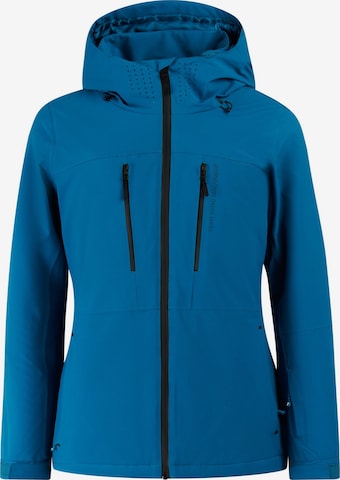 PROTEST Athletic Jacket 'PRTBEVERLY' in Blue: front