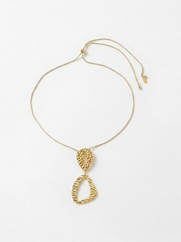 DNSK Copenhagen Ketting 'RAGNA' in Goud: voorkant