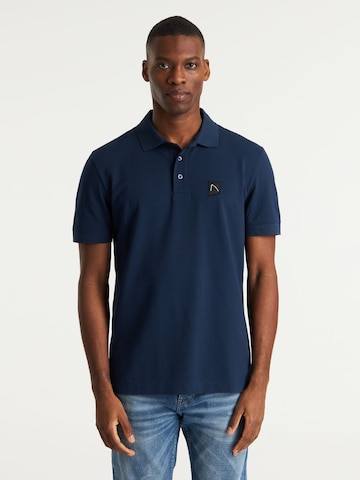 T-Shirt CHASIN' en bleu : devant